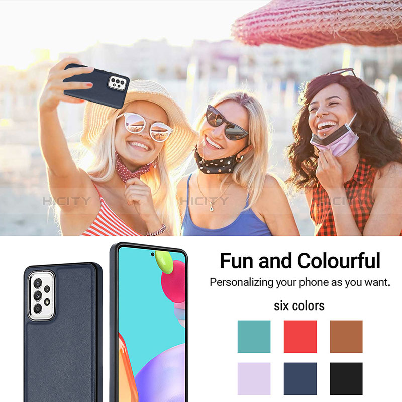 Funda Lujo Cuero Carcasa YB3 para Samsung Galaxy A53 5G