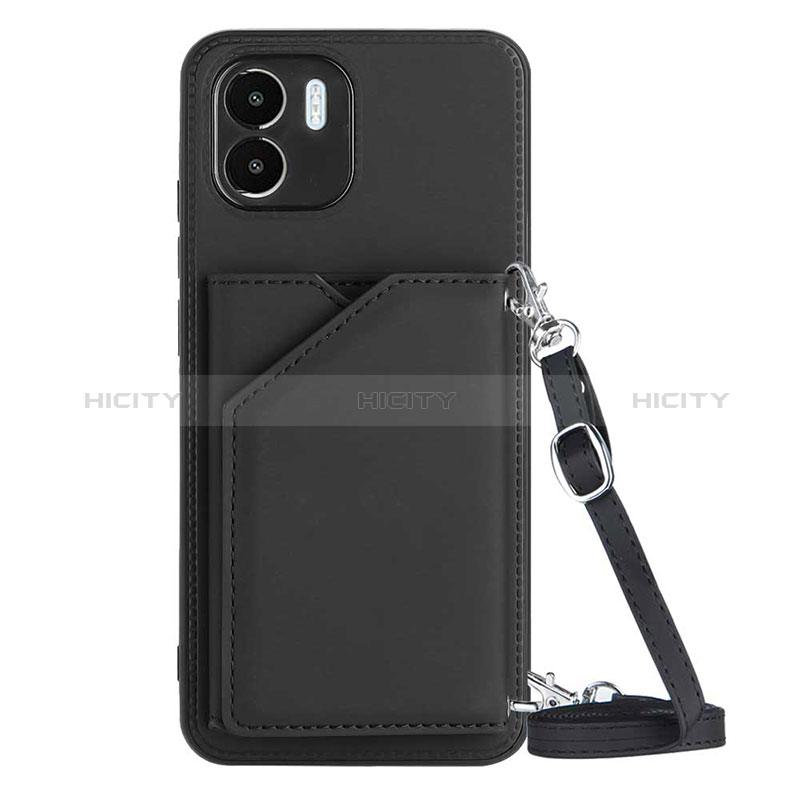 Funda Lujo Cuero Carcasa YB3 para Xiaomi Redmi A1 Negro