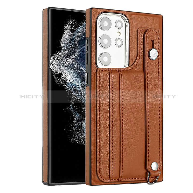 Funda Lujo Cuero Carcasa YB4 para Samsung Galaxy S23 Ultra 5G