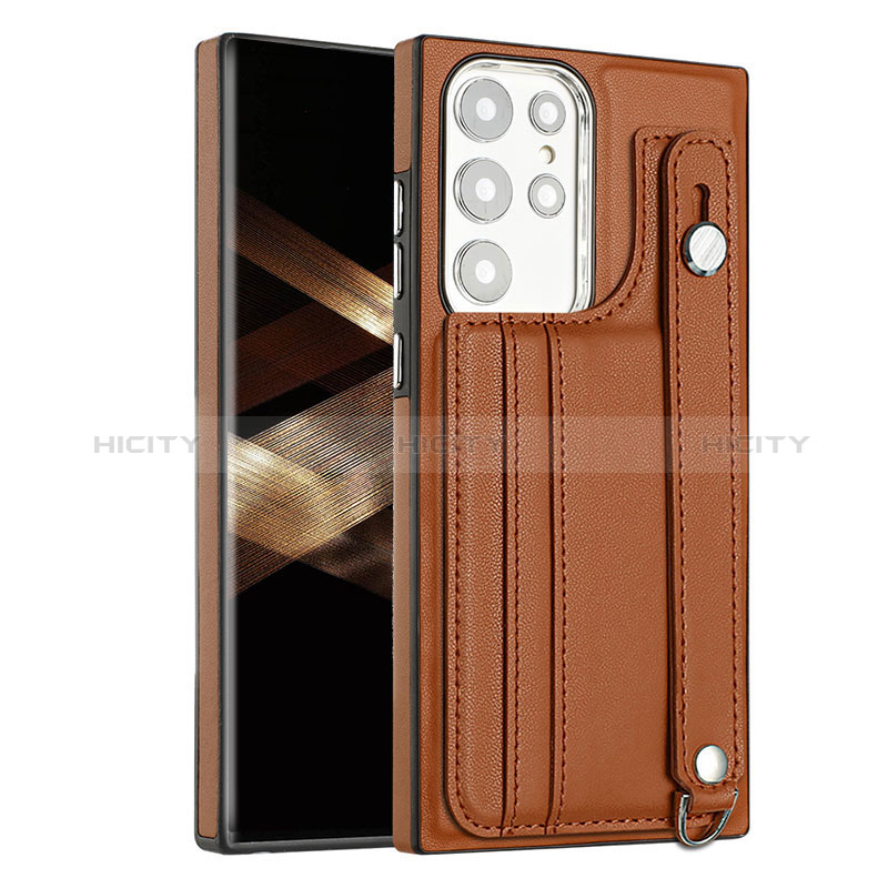 Funda Lujo Cuero Carcasa YB4 para Samsung Galaxy S24 Ultra 5G