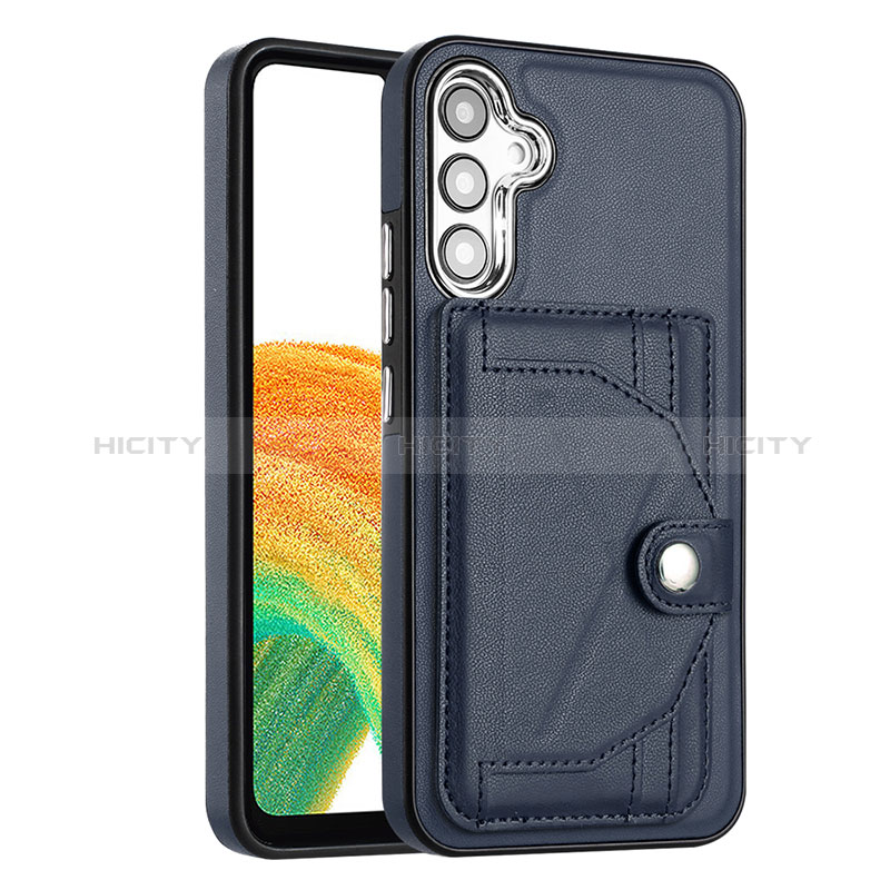 Funda Lujo Cuero Carcasa YB5 para Samsung Galaxy Quantum4 5G