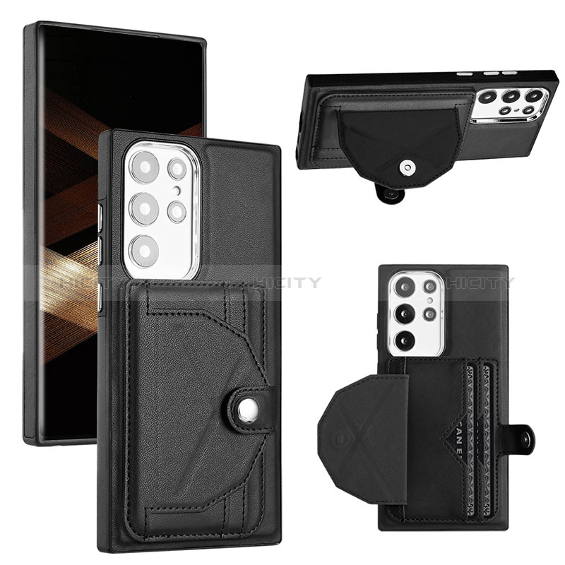 Funda Lujo Cuero Carcasa YB5 para Samsung Galaxy S25 Ultra 5G