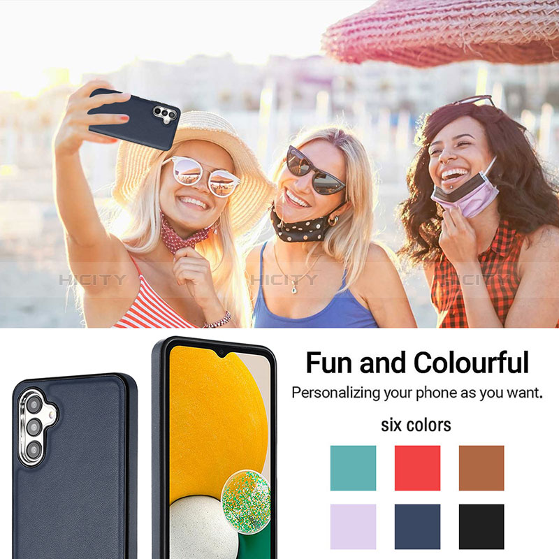 Funda Lujo Cuero Carcasa YB6 para Samsung Galaxy A14 4G