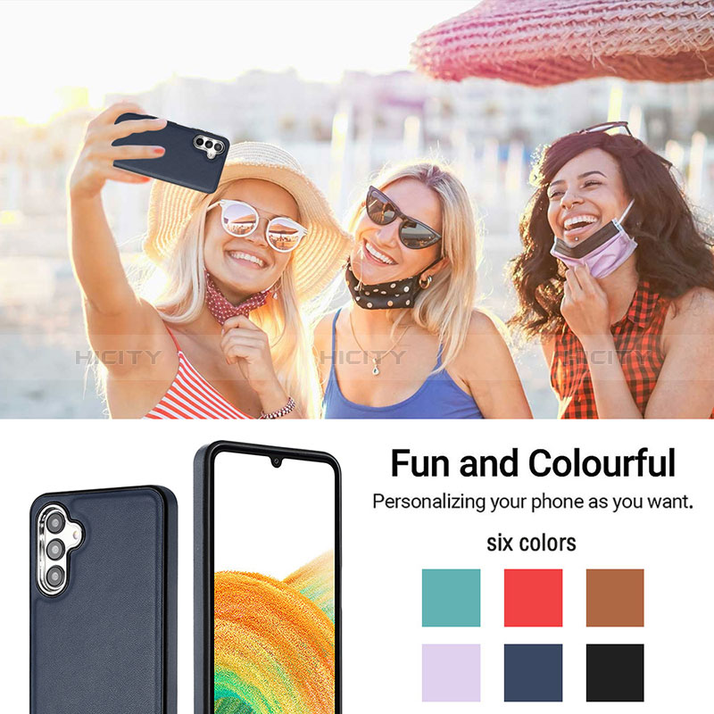 Funda Lujo Cuero Carcasa YB6 para Samsung Galaxy A54 5G