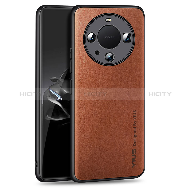 Funda Lujo Cuero Carcasa YM1 para Huawei Mate 60