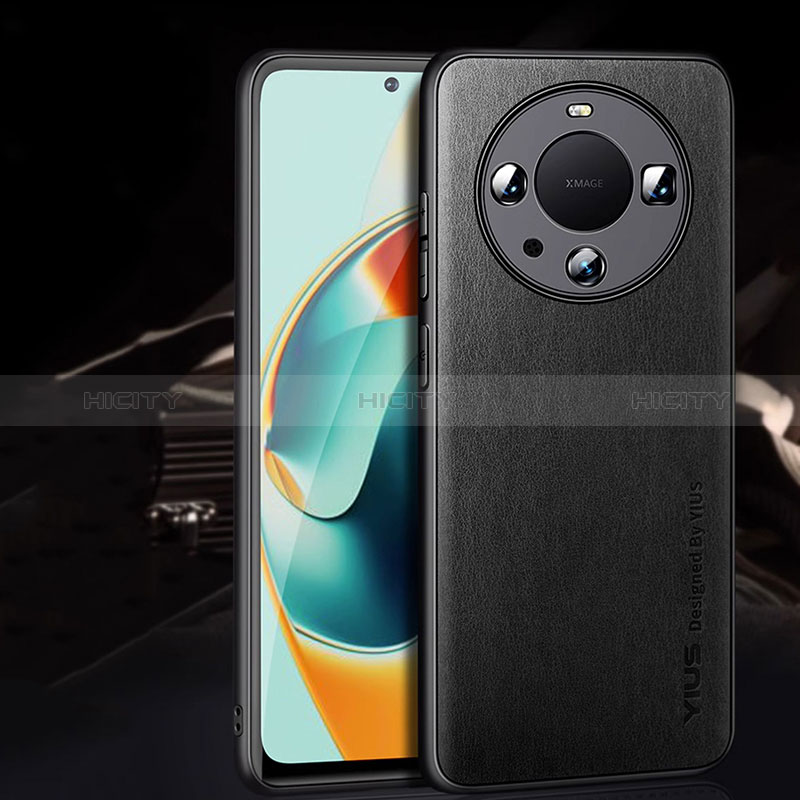 Funda Lujo Cuero Carcasa YM1 para Huawei Mate 60 Pro+ Plus