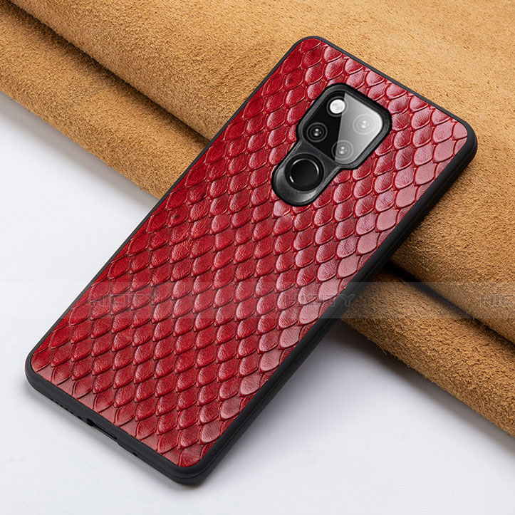 Funda Lujo Cuero Carcasa Z01 para Huawei Mate 20 X 5G