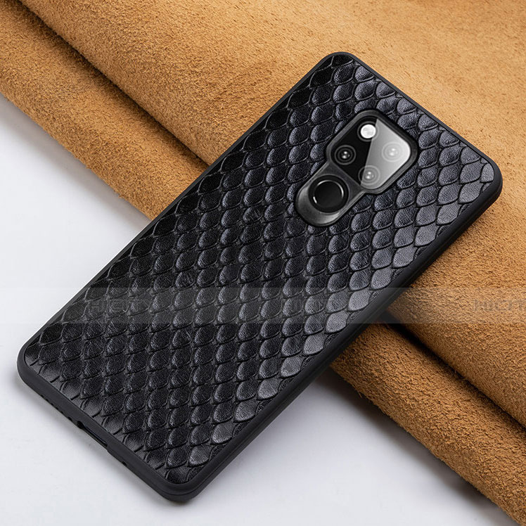 Funda Lujo Cuero Carcasa Z01 para Huawei Mate 20 X 5G