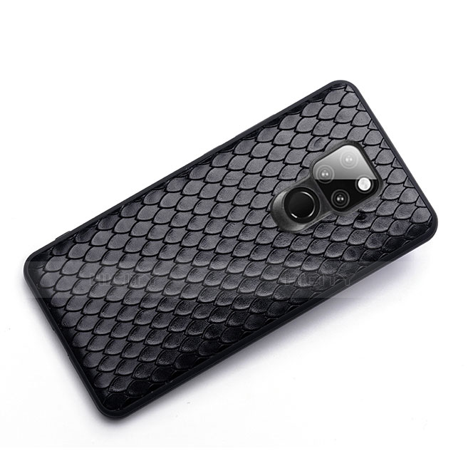 Funda Lujo Cuero Carcasa Z01 para Huawei Mate 20 X 5G