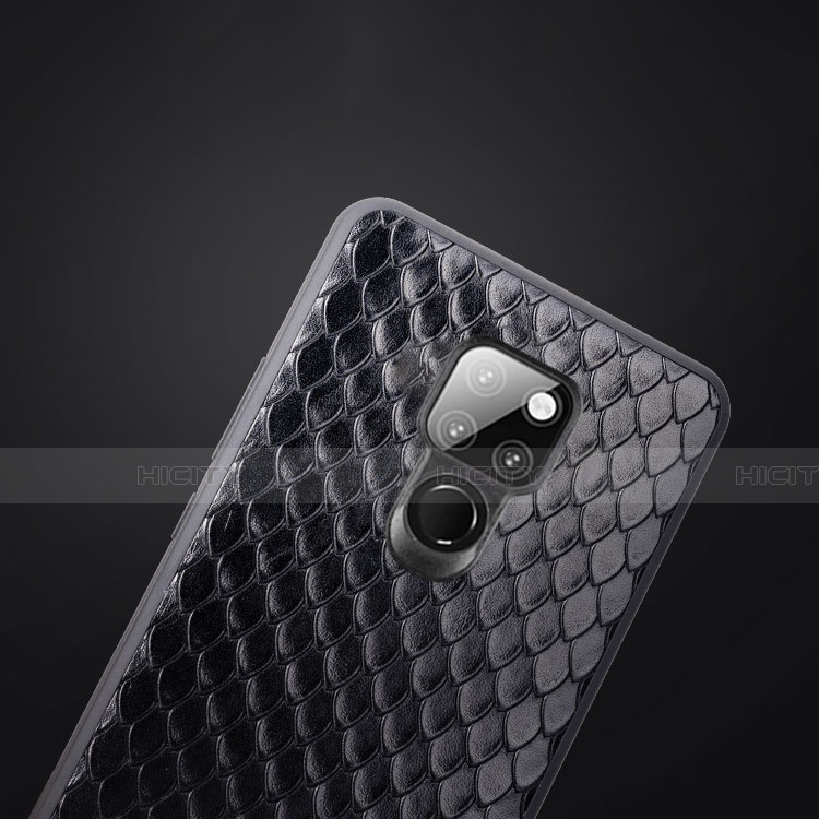 Funda Lujo Cuero Carcasa Z01 para Huawei Mate 20 X 5G