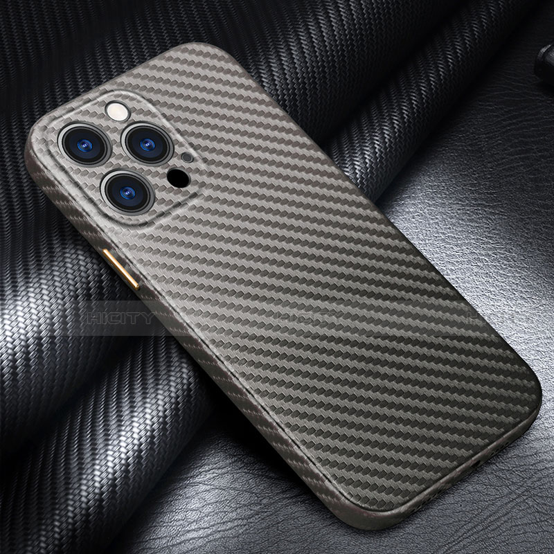 Funda Lujo Fibra de Carbon Carcasa Twill C01 para Apple iPhone 13 Pro