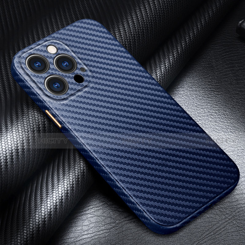 Funda Lujo Fibra de Carbon Carcasa Twill C01 para Apple iPhone 13 Pro