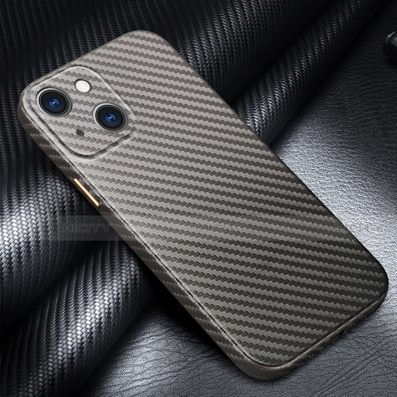 Funda Lujo Fibra de Carbon Carcasa Twill C01 para Apple iPhone 14