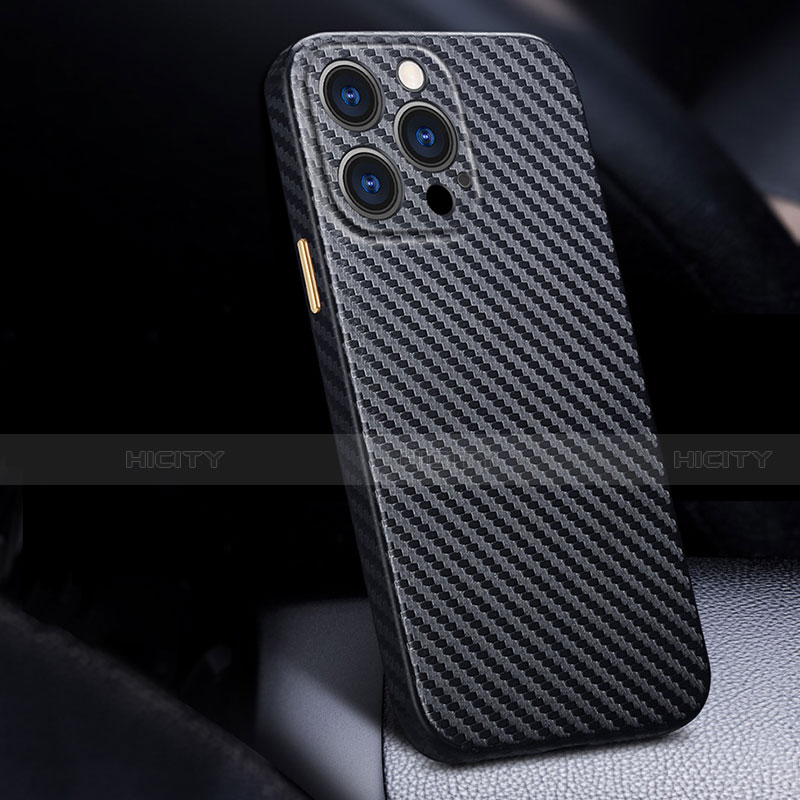 Funda Lujo Fibra de Carbon Carcasa Twill C01 para Apple iPhone 14