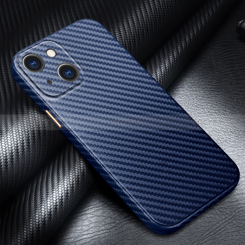 Funda Lujo Fibra de Carbon Carcasa Twill C01 para Apple iPhone 15 Plus