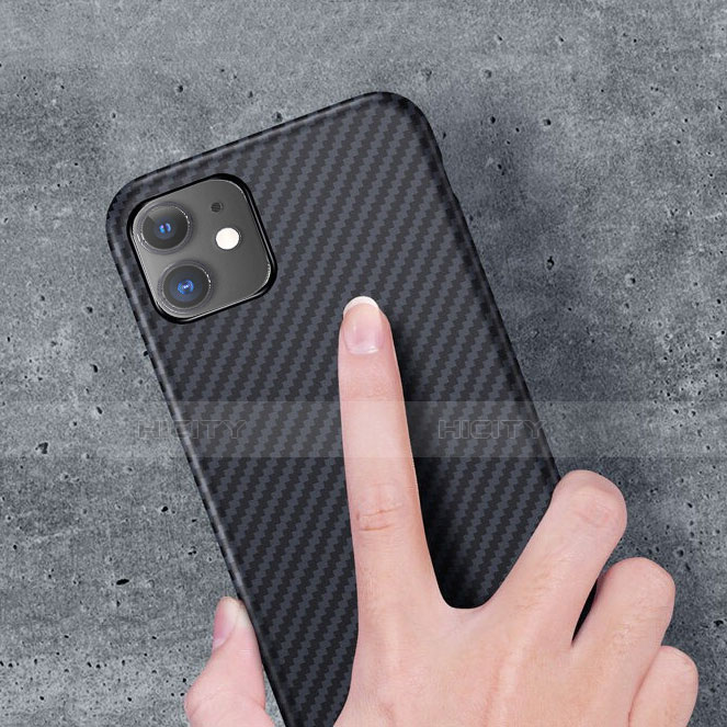 Funda Lujo Fibra de Carbon Carcasa Twill para Apple iPhone 11