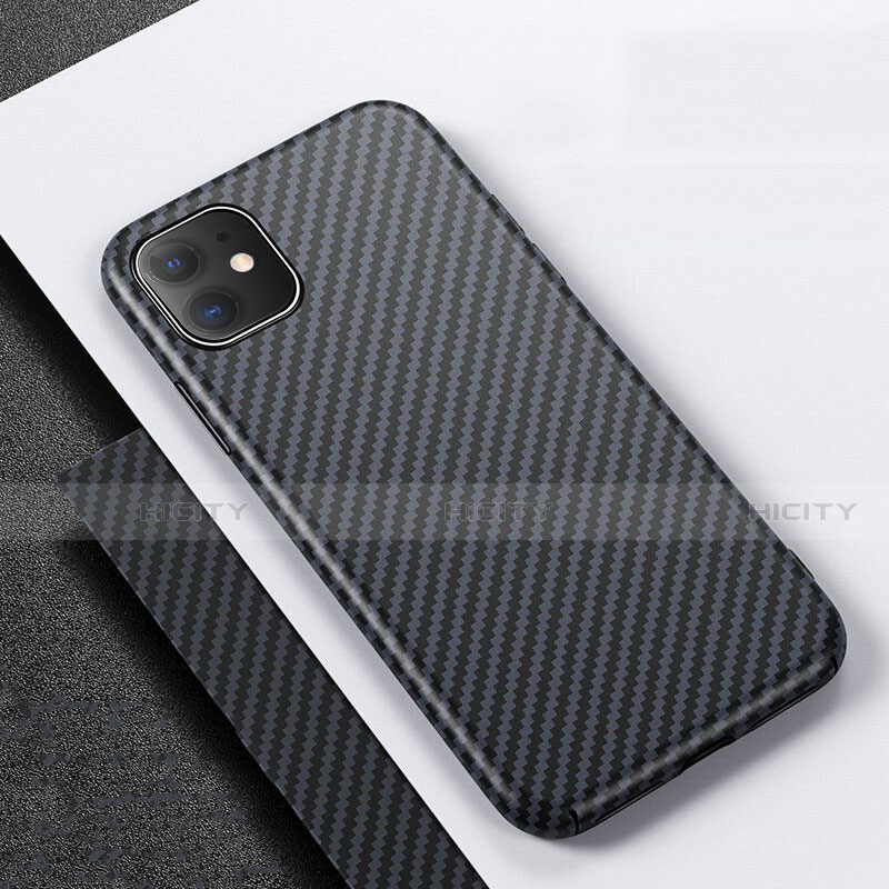 Funda Lujo Fibra de Carbon Carcasa Twill para Apple iPhone 11