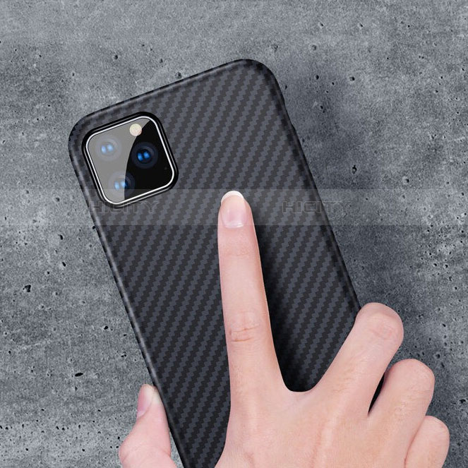 Funda Lujo Fibra de Carbon Carcasa Twill para Apple iPhone 11 Pro Max