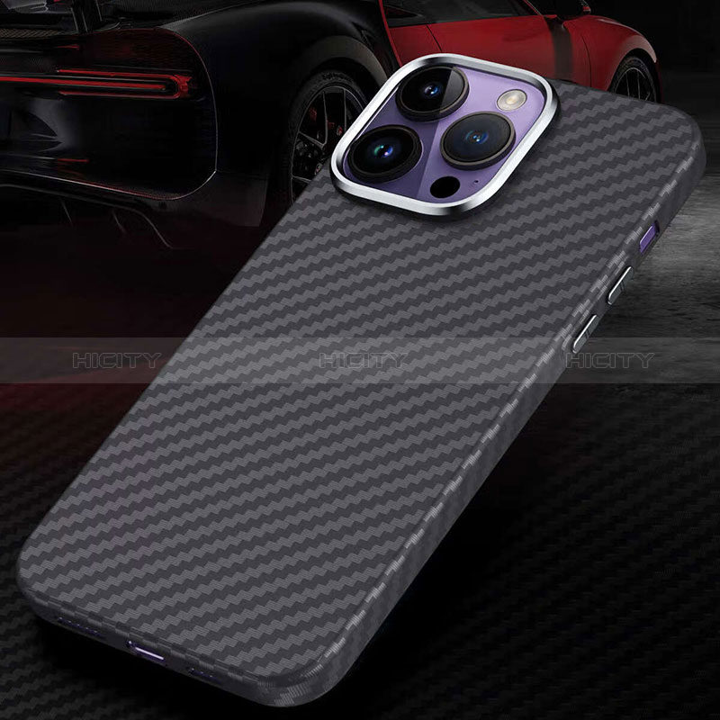 Funda Lujo Fibra de Carbon Carcasa Twill T01 para Apple iPhone 14 Pro Max