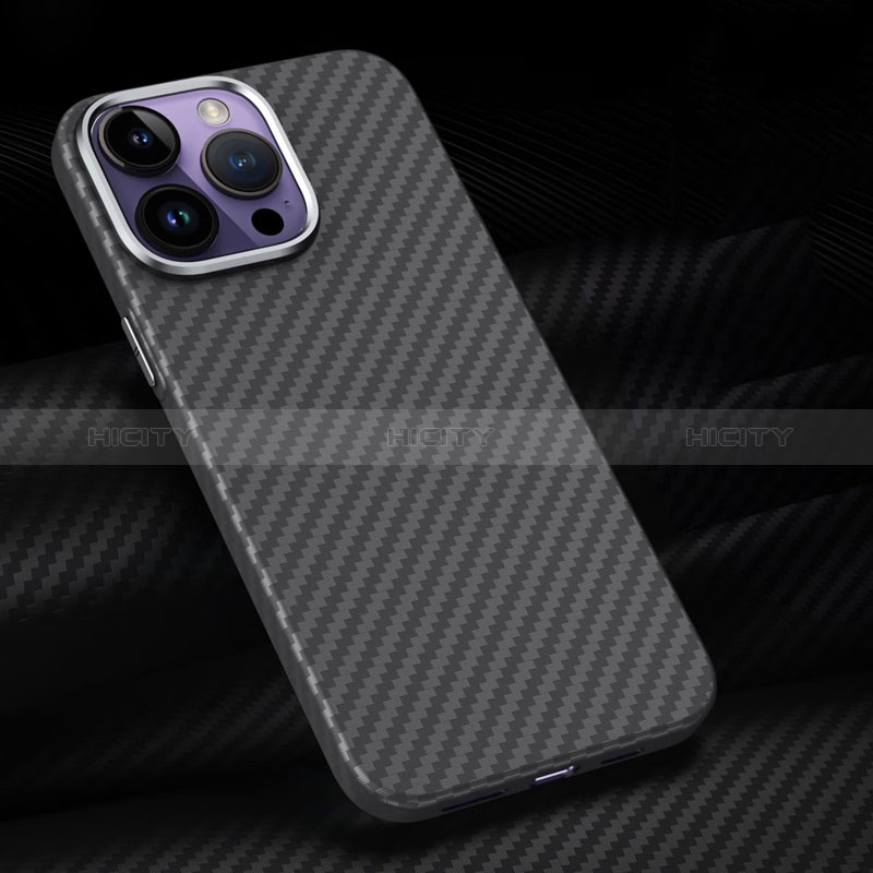 Funda Lujo Fibra de Carbon Carcasa Twill T01 para Apple iPhone 16 Pro