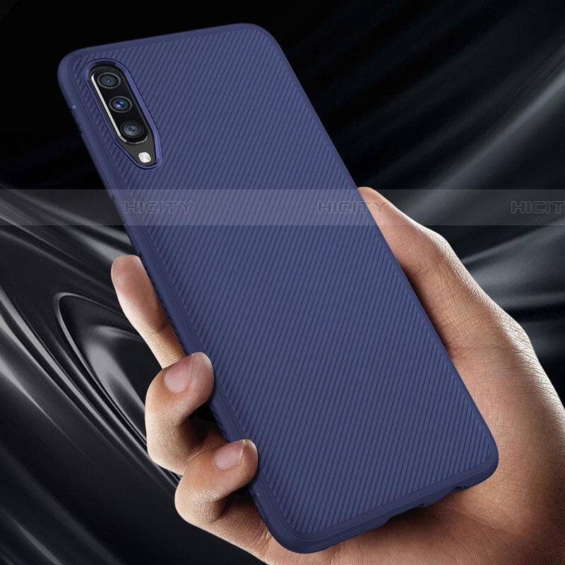 Funda Lujo Fibra de Carbon Carcasa Twill T02 para Samsung Galaxy A70