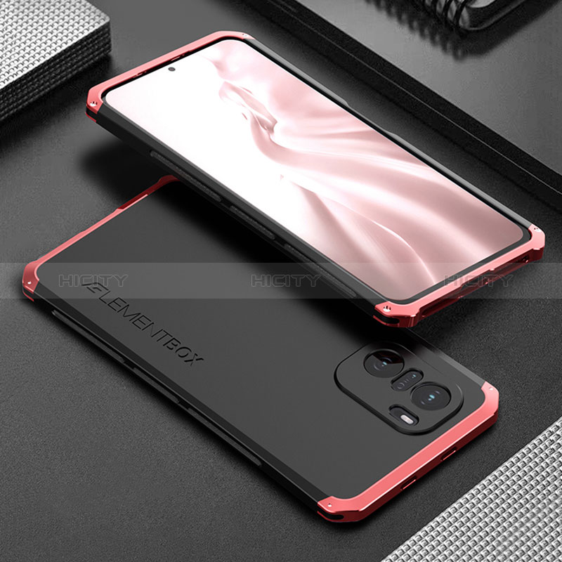 Funda Lujo Marco de Aluminio Carcasa 360 Grados para Xiaomi Redmi K40 5G