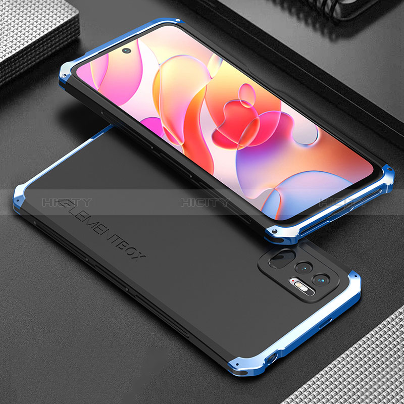 Funda Lujo Marco de Aluminio Carcasa 360 Grados para Xiaomi Redmi Note 10 JE 5G