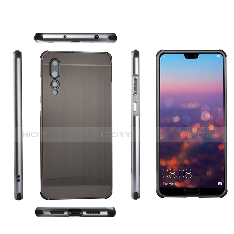 Funda Lujo Marco de Aluminio Carcasa A01 para Huawei P20 Pro