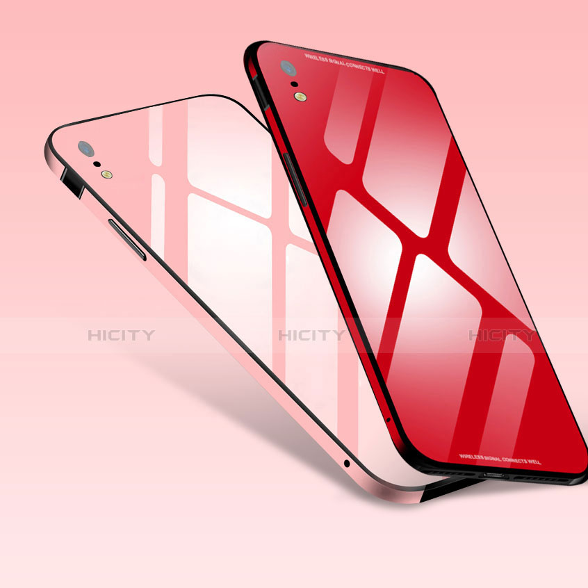 Funda Lujo Marco de Aluminio Carcasa M01 para Apple iPhone XR