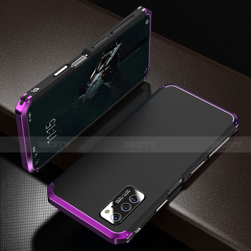 Funda Lujo Marco de Aluminio Carcasa M01 para Huawei Honor V30 5G