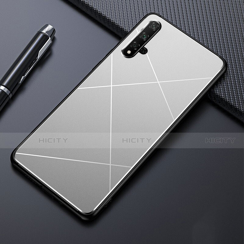 Funda Lujo Marco de Aluminio Carcasa M01 para Huawei Nova 5