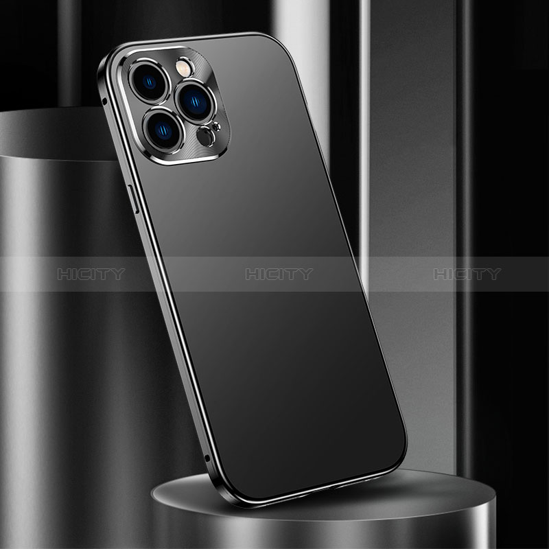 Funda Premium Transparente con Aluminio para Iphone 14 Pro Max 5