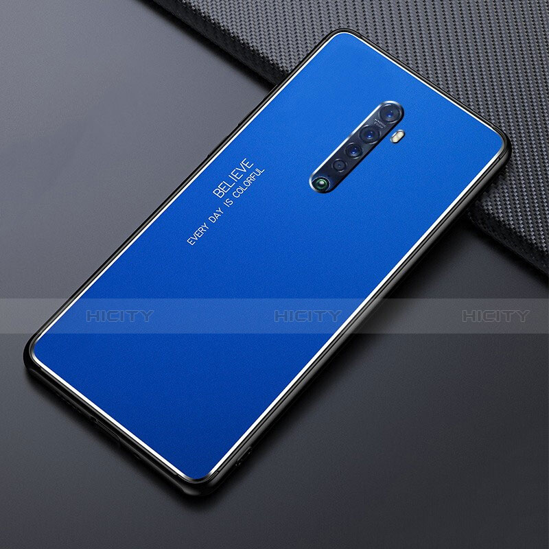 Funda Lujo Marco de Aluminio Carcasa M05 para Oppo Reno2