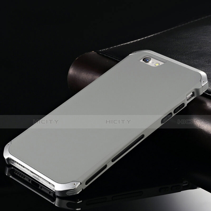 Funda Lujo Marco de Aluminio Carcasa para Apple iPhone 6S