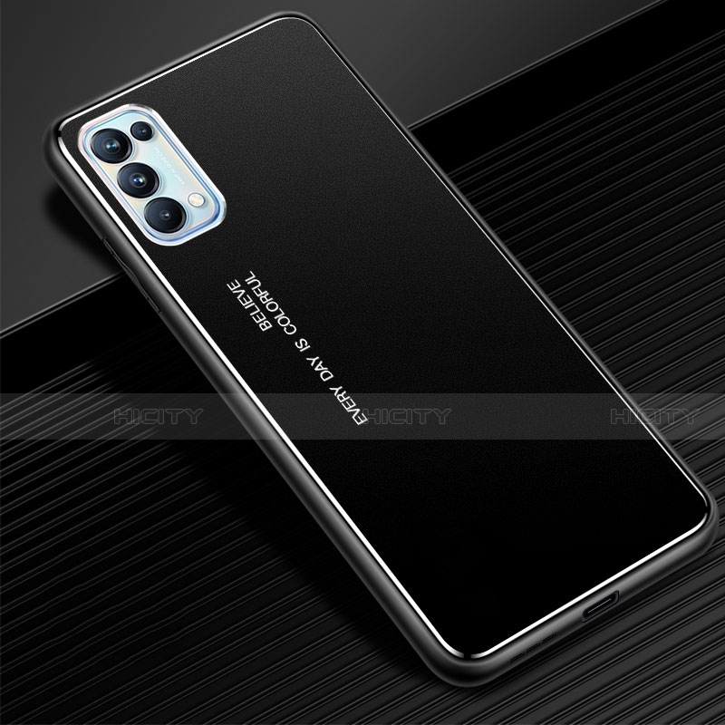 Funda Lujo Marco de Aluminio Carcasa para Oppo Reno5 5G