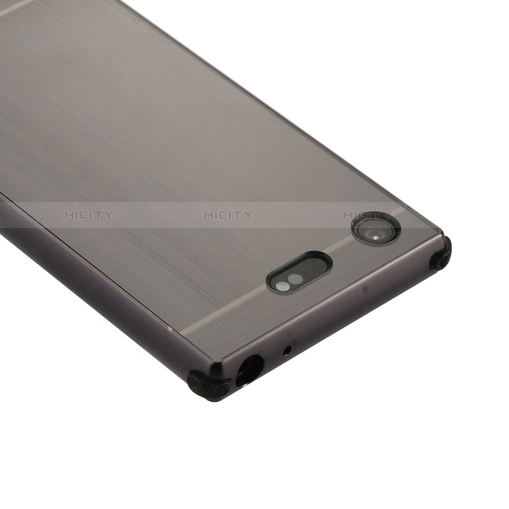 Funda Lujo Marco de Aluminio Carcasa para Sony Xperia XZ1 Compact