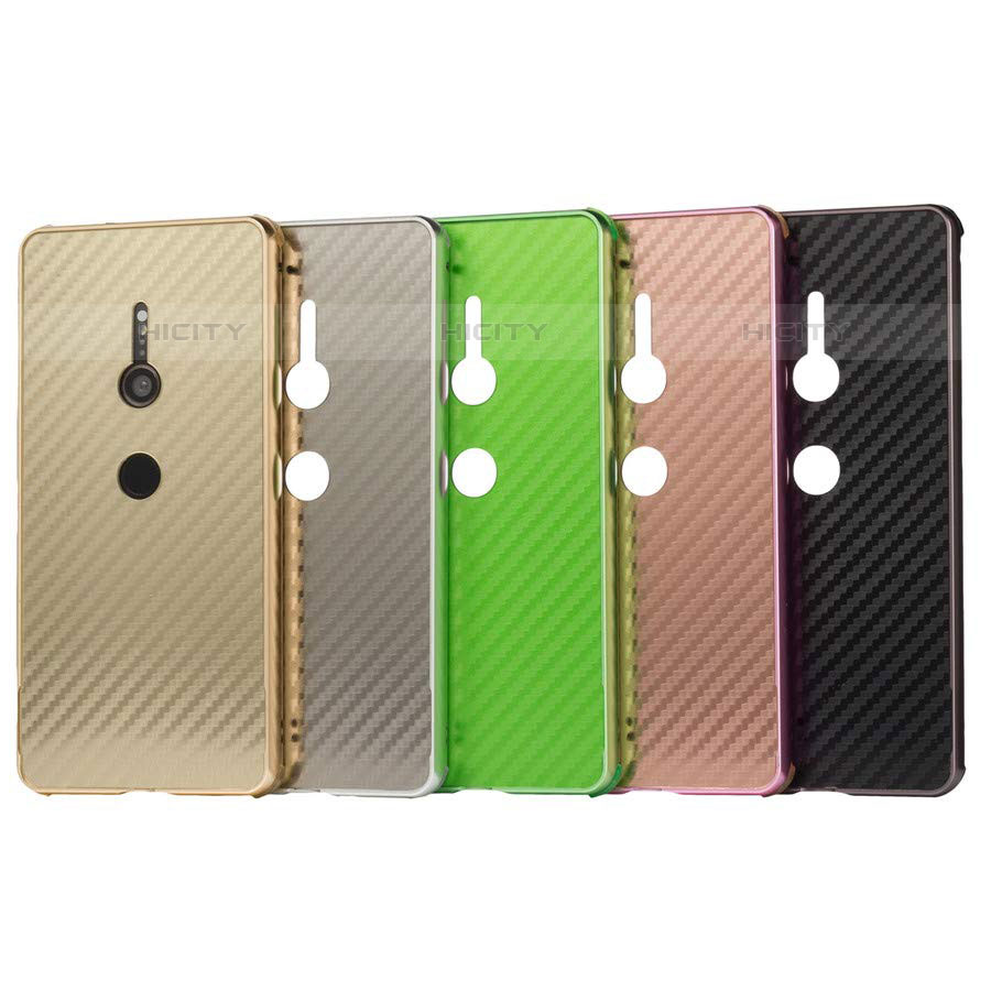 Funda Lujo Marco de Aluminio Carcasa para Sony Xperia XZ3