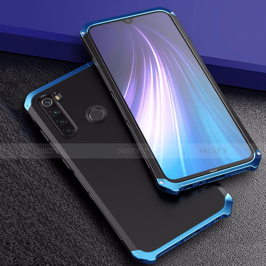 Funda Lujo Marco de Aluminio Carcasa para Xiaomi Redmi Note 8