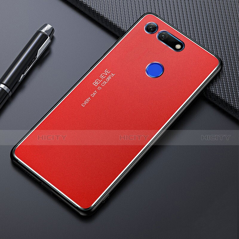 Funda Lujo Marco de Aluminio Carcasa T01 para Huawei Honor View 20