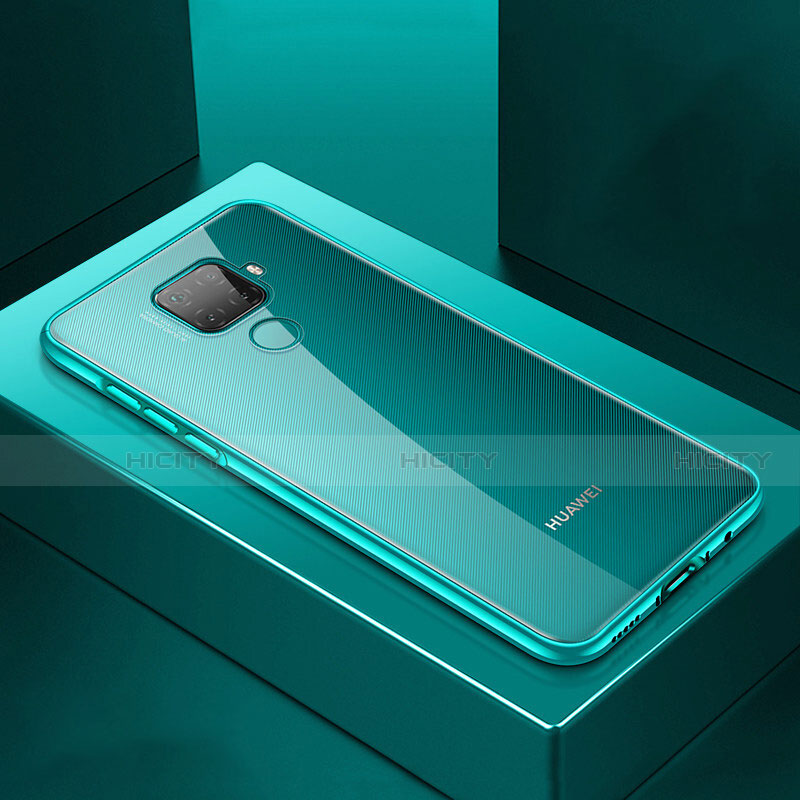 Funda Lujo Marco de Aluminio Carcasa T01 para Huawei P20 Lite (2019) Verde