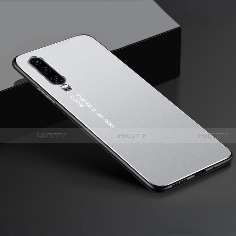 Funda Lujo Marco de Aluminio Carcasa T01 para Huawei P30