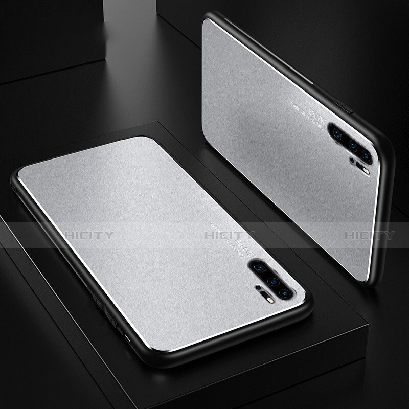 Funda Lujo Marco de Aluminio Carcasa T01 para Huawei P30 Pro