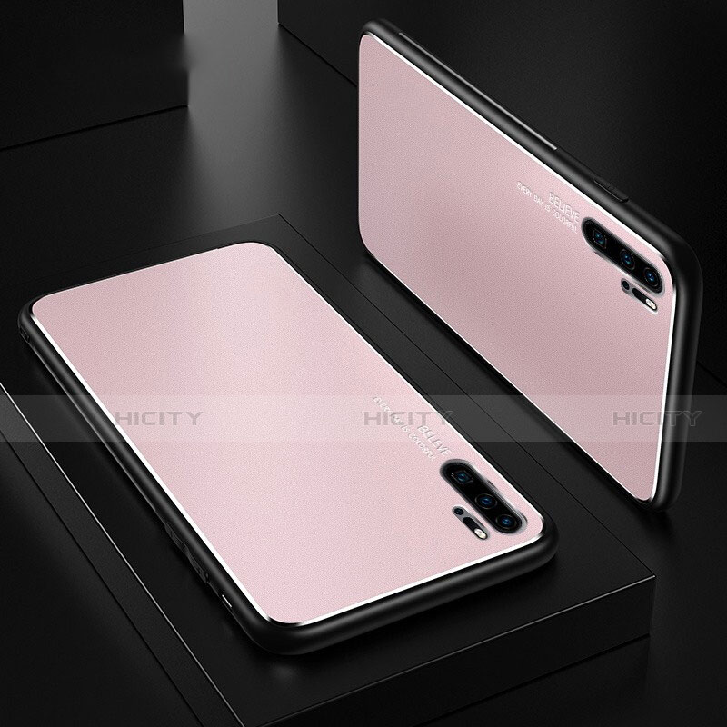 Funda Lujo Marco de Aluminio Carcasa T01 para Huawei P30 Pro