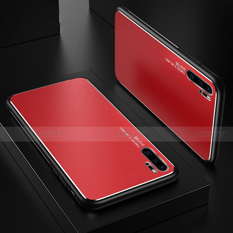 Funda Lujo Marco de Aluminio Carcasa T01 para Huawei P30 Pro