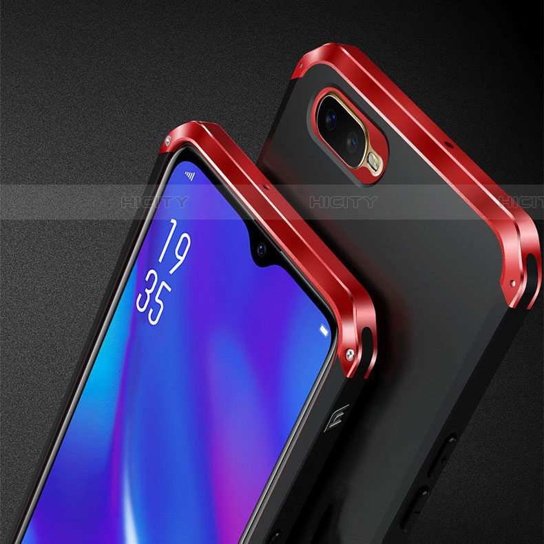 Funda Lujo Marco de Aluminio Carcasa T01 para Oppo R17 Neo