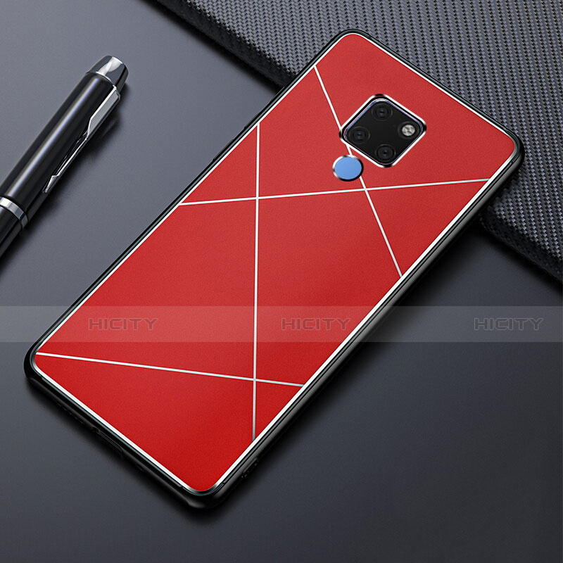 Funda Lujo Marco de Aluminio Carcasa T02 para Huawei Mate 20