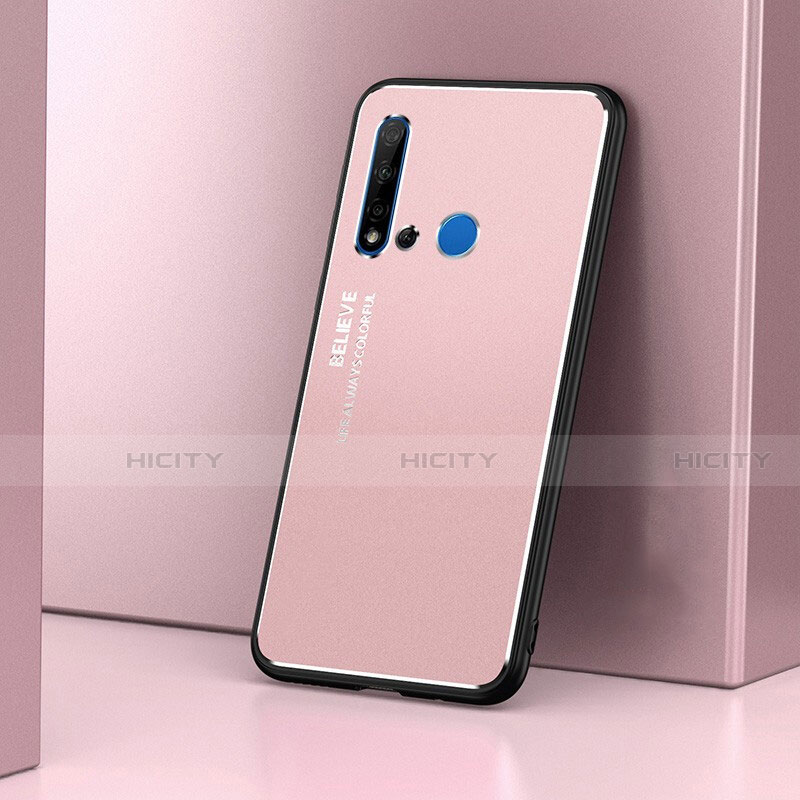 Funda Lujo Marco de Aluminio Carcasa T02 para Huawei P20 Lite (2019)