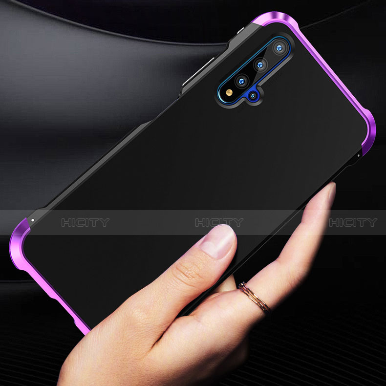 Funda Lujo Marco de Aluminio Carcasa T03 para Huawei Honor 20S