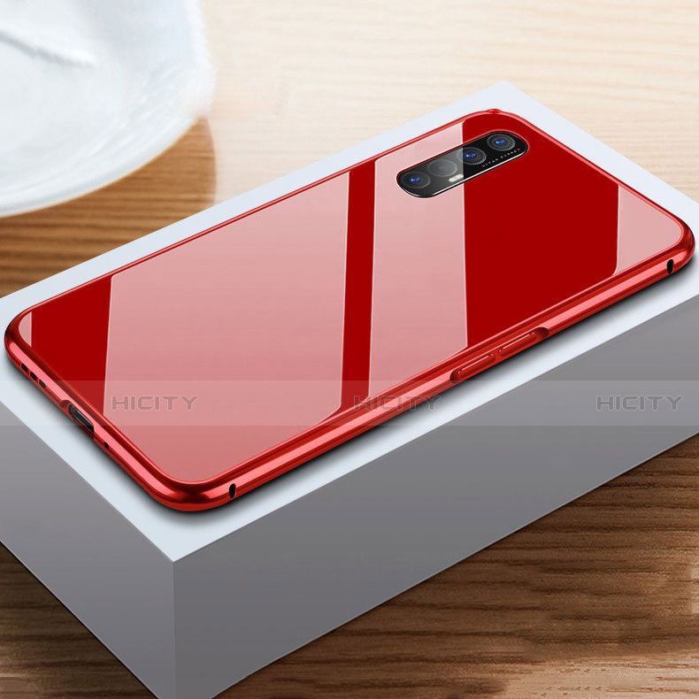 Funda Lujo Marco de Aluminio Carcasa T03 para Oppo Find X2 Neo