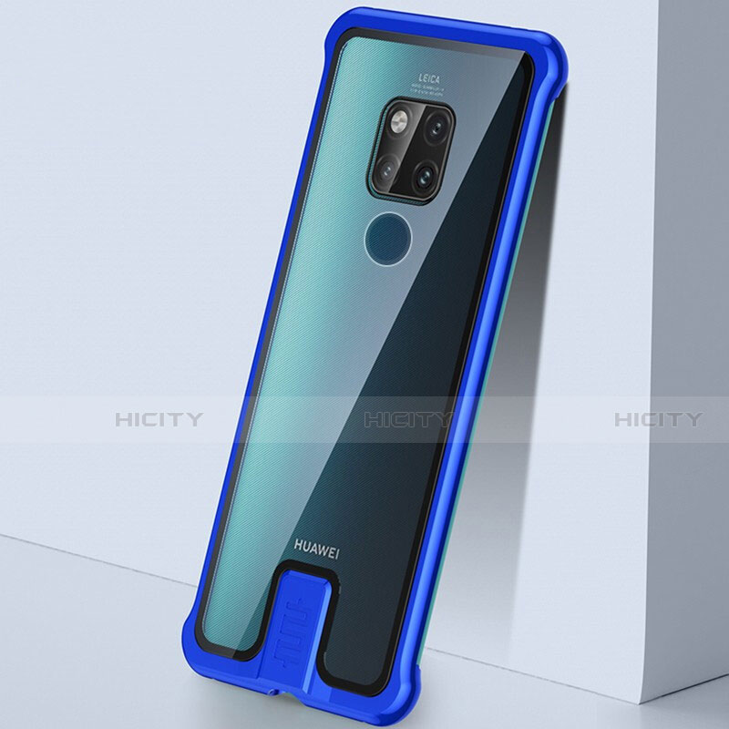 Funda Lujo Marco de Aluminio Carcasa T04 para Huawei Mate 20 X 5G